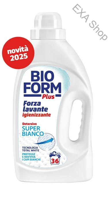 BIOFORM dezinfekčný prací gél „Super Bianco“ 1625ml